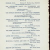 FIRST ANNUAL DINNER [held by] FEDERAL CLUB [at] "DELMONICO'S, NEW YORK, NY" (REST;)