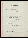 JUBILEE FETE [held by] BOOKSELLERS' INSTITUTION [at] BOOKSELLERS' RETREAT; ABBOTTS LANGSLEY [ENG?} (FOR;)