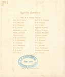 150TH ANNIVERSARY BANQUET [held by] TOWN OF WALTHAM [at] "MUSIC HALL-WALTHAM,[NY]" (HALL)
