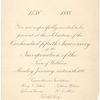150TH ANNIVERSARY BANQUET [held by] TOWN OF WALTHAM [at] "MUSIC HALL-WALTHAM,[NY]" (HALL)