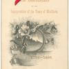 150TH ANNIVERSARY BANQUET [held by] TOWN OF WALTHAM [at] "MUSIC HALL-WALTHAM,[NY]" (HALL)