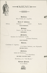 13TH ANNUAL DINNER [held by] THE ASSOCIATED PIONEERS OF THE TERRITORIAL DAYS OF CALIFORNIA [at] "MARTINELLI'S, NY" ([REST.])