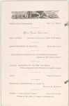 13TH ANNUAL DINNER [held by] THE ASSOCIATED PIONEERS OF THE TERRITORIAL DAYS OF CALIFORNIA [at] "MARTINELLI'S, NY" ([REST.])