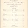 ANNUAL DINNER OF ASSOCIATION OF ALUMNI [held by] UNIVERSITY OF THE CITY OF NEW YORK [at] DELMONICO'S (HOT;)