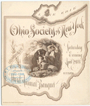 CENTENNIAL CELEBRATION OF THE FIRST SETTLEMENT IN OHIO VALLEY [held by] OHIO SOCIETY OF NEW YORK [at] "DELMONICO'S, NEW YORK, NY" (REST;)