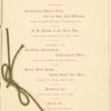 BANQUET [held by] H.M.M.B.A.OF THE US [at] "MONONGAHELA HOUSE,PITTSBURGH,PA"