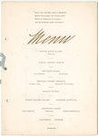 THIRD ANNIVERSARY [DINNER] [held by] MILITARY ORDER OF THE LOYAL LEGION OF THE UNITED STATES COMMANDERY STATE OF MINNESOTA [at] "HOTEL RYAN, SAINT PAUL,MINN" (HOTEL)