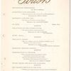 THIRD ANNIVERSARY [DINNER] [held by] MILITARY ORDER OF THE LOYAL LEGION OF THE UNITED STATES COMMANDERY STATE OF MINNESOTA [at] "HOTEL RYAN, SAINT PAUL,MINN" (HOTEL)