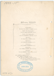 THIRD ANNIVERSARY [DINNER] [held by] MILITARY ORDER OF THE LOYAL LEGION OF THE UNITED STATES COMMANDERY STATE OF MINNESOTA [at] "HOTEL RYAN, SAINT PAUL,MINN" (HOTEL)
