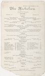 DINNER MENU [held by] THE RICHELIEU [at] ? ([REST])