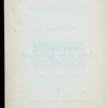 19NTH REUNION [held by] THE SOCIETY OF THE CUMBERLAND [at] "GRAND PACIFIC HOTEL,CHICAGO, IL;" (HOTEL)