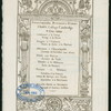 CELEBRATION BANQUET [held by] ENCYCLOPEDIA BRITANNICA NINTH EDITION [at] CHRIST'S COLLEGE; CAMBRIDGE; ENGLAND; (FOR;)