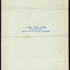 DINNER [held by] GRAND DUKE OF HESSE DARMSTADT [at] DARMSTADT (FOR;)