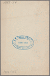 DINNER [held by] [DELMONOCO'S?] [at] "DELMONICO'S, NEW YORK, NY" (REST;)