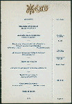 DINNER TO HON. WILLIAM RUMSEY [held by] UNION LEAGUE CLUB [at] "UNION LEAGUE CLUB, NY" (CLUB)