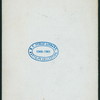 DINNER TO HON. WILLIAM RUMSEY [held by] UNION LEAGUE CLUB [at] "UNION LEAGUE CLUB, NY" (CLUB)