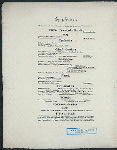 FOURTH ANNUSL DINNER [held by] HOLLAND SOCIETY [at] HOTEL BRUNSWICK [NY?] (REST;)