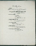 FOURTH ANNUSL DINNER [held by] HOLLAND SOCIETY [at] HOTEL BRUNSWICK [NY?] (REST;)
