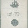 FOURTH ANNUSL DINNER [held by] HOLLAND SOCIETY [at] HOTEL BRUNSWICK [NY?] (REST;)