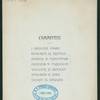 ANNUAL BANQUET [held by] FIRST PANEL SHERIFF'S JURY [at] "DELMONICO'S, NEW YORK, NY" (REST)