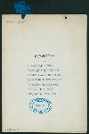 ANNUAL BANQUET [held by] FIRST PANEL SHERIFF'S JURY [at] "DELMONICO'S, NEW YORK, NY" (REST)