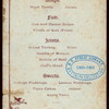 FOOTBALL DINNER,YORKSHIRE V.MAORIS [held by] STRAFFORD ARMS HOTEL [at] "WAKEFIELD,[ENGLAND]" (HOTEL)