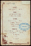 FOOTBALL DINNER,YORKSHIRE V.MAORIS [held by] STRAFFORD ARMS HOTEL [at] "WAKEFIELD,[ENGLAND]" (HOTEL)