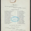 ANNUAL BANQUET [held by] BOSTON MERCHANTS ASSOCIATION [at] "HOTEL VENDOME, BOSTON,[MASS]" (HOTEL)