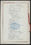 THIRD ANNUAL DINNER [held by] THE SOUTHERN BERKSHIRE SOCIETY OF NEW YORK [at] "CLARK'S, NEW YORK, NY" (REST;)