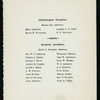 FIFTH ANNUAL BANQUET [held by] OHIO SOCIETY OF NEW YORK [at] "DELMONICO'S, NEW YORK, NY" (REST;)
