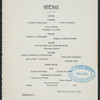 FIFTH ANNUAL BANQUET [held by] OHIO SOCIETY OF NEW YORK [at] "DELMONICO'S, NEW YORK, NY" (REST;)