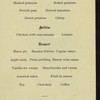 ANNUAL WASHINGTON'S BIRTHDAY DINNER [held by] ORDER OF UNITED AMERICANS [at] M.F. LYONS; BOWERY; NY; (REST;)