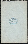 DINNER FOR CLASS OF 1863 [held by] HARVARD COLLEGE [at] "PARKER HOUSE, BOSTON,MA" (HOTEL)