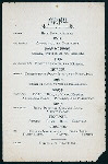 SEVENTH ANNUAL BANQUET [held by] OLD GUARD ALBANY ZOUAVE CADETS [at] ALBANY CLUB [NY OR GA?] ((CLUB))