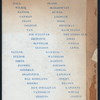 SECOND ANNUAL DINNER [held by] THE TRIBUNE STAFF [at] "(CHICAGO, IL)"