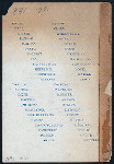 SECOND ANNUAL DINNER [held by] THE TRIBUNE STAFF [at] "(CHICAGO, IL)"