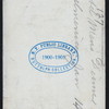 DINNER] [held by] (HOTEL ASSOCIATION OF NEW YORK CITY) [at] "DELMONICOS, (NY)" (REST)