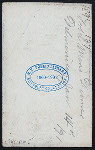 DINNER] [held by] (HOTEL ASSOCIATION OF NEW YORK CITY) [at] "DELMONICOS, (NY)" (REST)