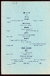 TENTH ANNUAL DINNER [held by] SUPERINTENDENT INSPECTORS AND CAPTAINS OF POLICE OF NEW YORK CITY [at] "DELMONICO'S, NEW YORK, NY" (REST)