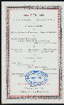 NINTH ANNUAL BANQUET FOR THE HONORABLE HONORE MERCIER [held by] CLUB NATIONAL MONTREAL [at] "HOTEL WINDSOR (MONTREAL, CANADA)" (FOREIGN)