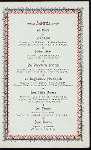 NINTH ANNUAL BANQUET FOR THE HONORABLE HONORE MERCIER [held by] CLUB NATIONAL MONTREAL [at] "HOTEL WINDSOR (MONTREAL, CANADA)" (FOREIGN)