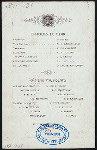NINTH ANNUAL BANQUET FOR THE HONORABLE HONORE MERCIER [held by] CLUB NATIONAL MONTREAL [at] "HOTEL WINDSOR (MONTREAL, CANADA)" (FOREIGN)