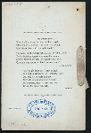 ANNIVERSARY DINNER [held by] THE GRIDIRON CLUB [at] "THE ARLINGTON,?" ([HOTEL])
