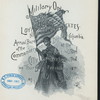 ANNUAL BANQUET OF THE COMMANDERY [held by] LOYAL LEGION OF THE UNITED STATES [at] "THE ARLINGTON,WASH.DC" (HOTEL)