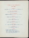 ANNUAL BANQUET OF THE COMMANDERY [held by] LOYAL LEGION OF THE UNITED STATES [at] "THE ARLINGTON,WASH.DC" (HOTEL)
