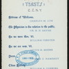 10NTH REUNION DINNER [held by] ALUMNI CLASS OF CCNY [at] "HOTEL MARLBOROUGH, NY" (HOTEL)