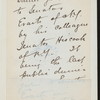 DINNER TO SENATOR WILLIAM M. EVARTS OF NY [held by] SENATOR HISCOCK OF NY [at] "THE ARLINGTON,WASH.DC" (HOTEL)