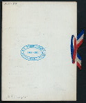 WASHINGTON BIRTHDAY DINNER [held by] ANCIENT & HON. ARTILLERY CO. OF BOSTON [at] [BOSTON] (?)