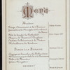 DINNER [held by] MUSICA DEGLI ALLIEVI CARACINIERI [at] "ROME, ITALY" (?)