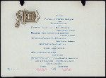 WASHINGT0N'S BIRTHDAY [held by] NEW YORK SONS OF THE REVOLUTION [at] "DELMONICO'S, NEW YORK, NY" (REST;)